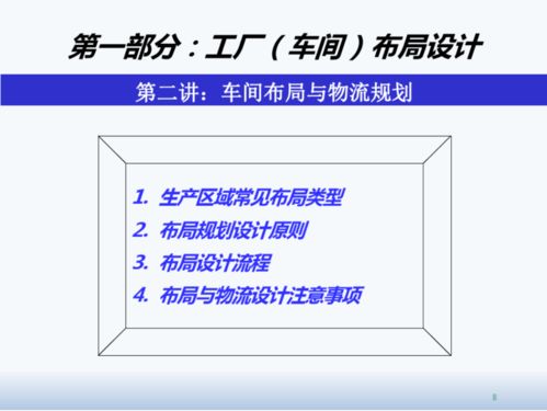 精益工厂布局设计与物流规划项目策划咨询
